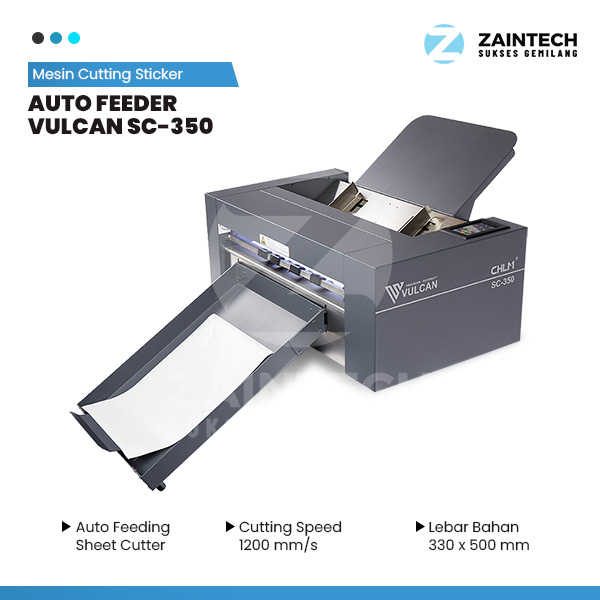 Serupa Mesin Cutting Sticker Auto Feeder VULCAN SC 350